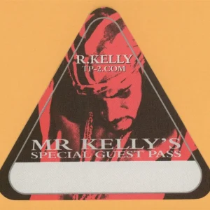 R. Kelly 2000 TP-2.com Concert Tour SPECIAL GUEST Backstage Pass