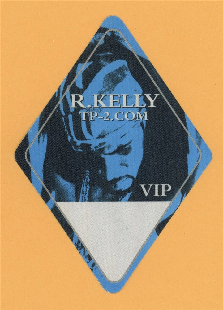 R. Kelly 2000 TP-2.com Concert Tour VIP Backstage Pass