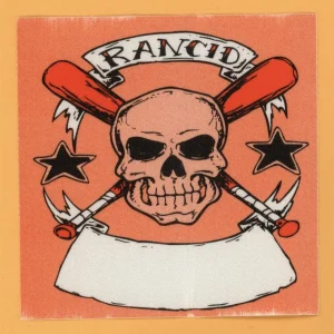 Rancid 2000 Concert Tour Backstage Pass
