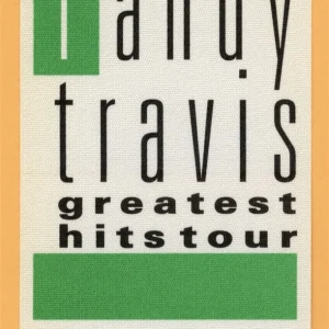 Randy Travis 1998 Heroes & Friends Tour CREW Backstage Pass