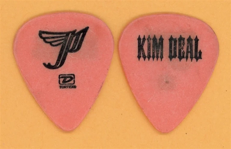 The Pixies Kim Deal Vintage Guitar Pick - 2004 Reunion Tour