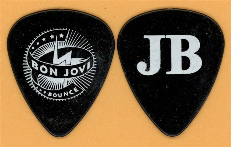 Bon Jovi JBJ Vintage Guitar Pick - 2003 Bounce Tour