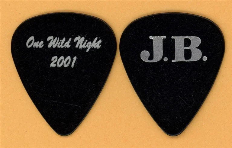 Bon Jovi Richie Sambora Vintage Guitar Pick - 2001 Crush Tour