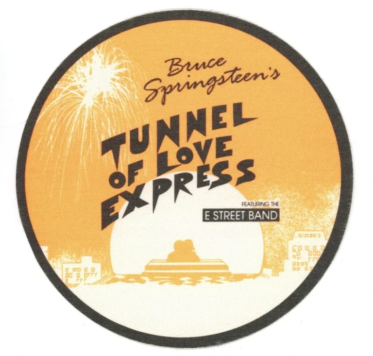Bruce Springsteen 1988 Tunnel Of Love Concert Tour Guest Backstage Pass