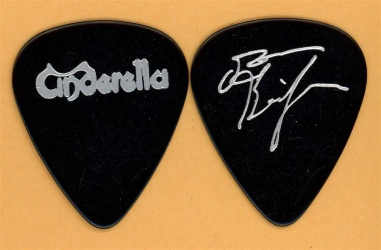 Cinderella Tom Keifer Vintage Guitar Pick - 1988 Long Cold Winter Tour