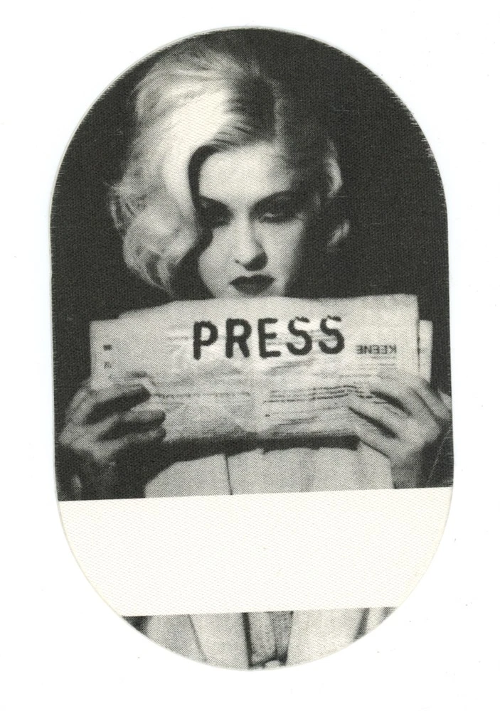 Cyndi Lauper 1994 Press Concert Tour Backstage Pass BLACK