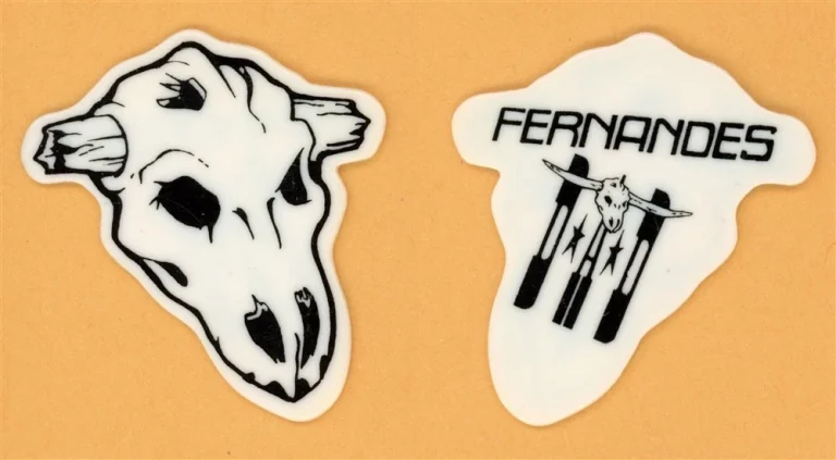 D.A.D. Disneyland Jesper Binzer Vintage Guitar Pick - 1986 Call of the Wild Tour