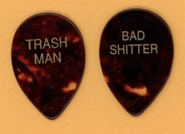 Toto Steve Lukather Trash Man Vintage Guitar Pick - 1995 Tambu Tour