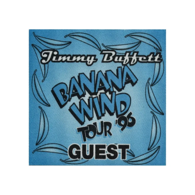 Jimmy Buffett 1996 Banana Wind Concert Tour Guest Backstage Pass