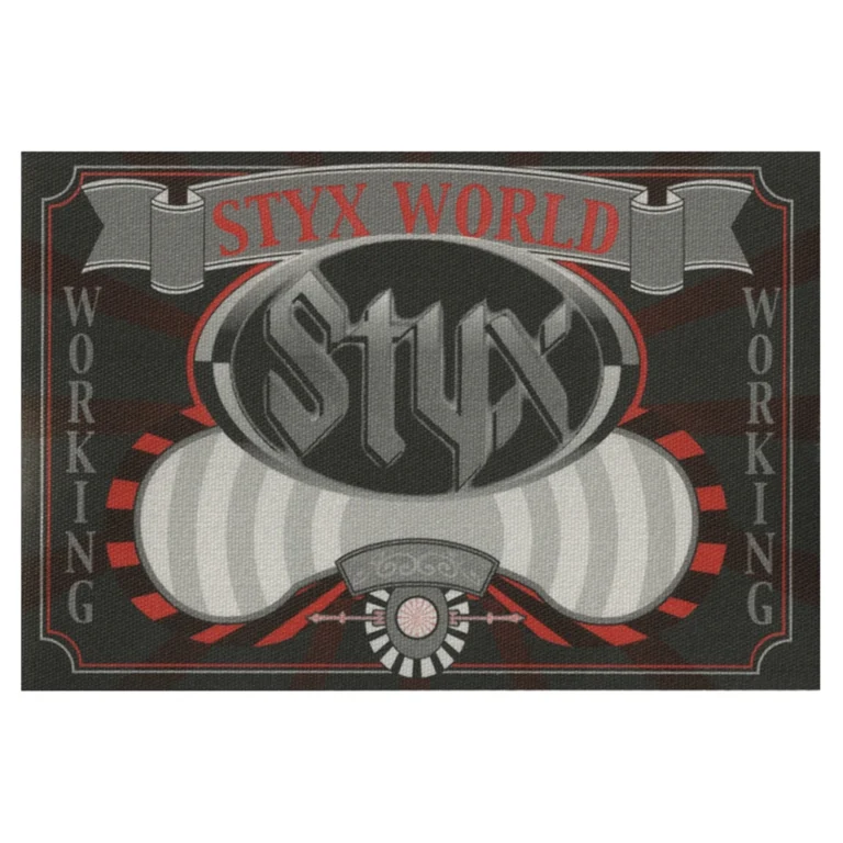 Styx 2001 Styxworld Concert Tour Working Backstage Pass