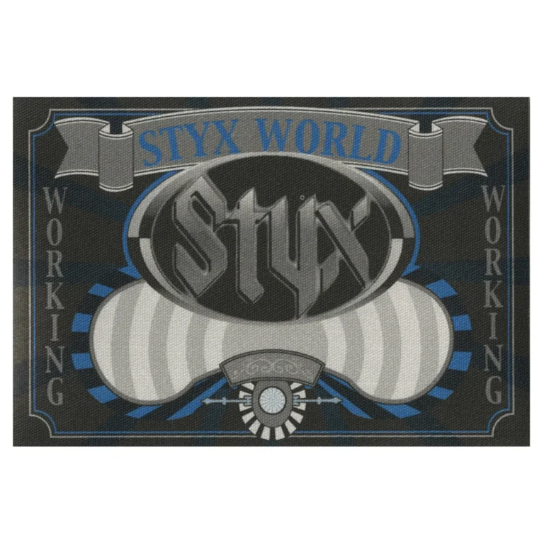 Styx 2001 Styxworld Concert Tour Working Backstage Pass