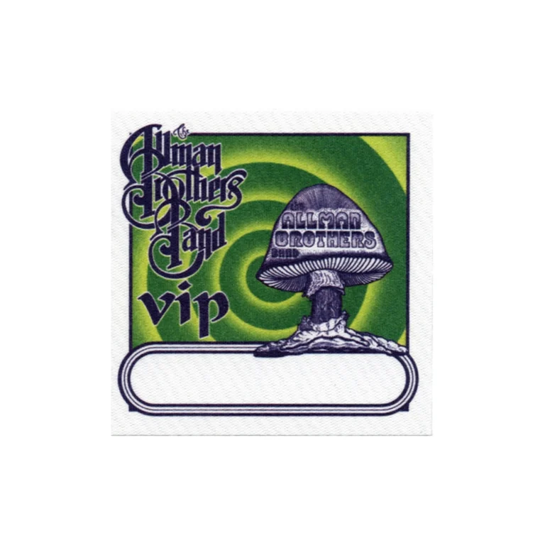 Allman Brothers 1996 Concert Tour VIP Backstage Pass