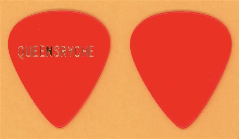 Queensryche Michael Wilton Vintage Guitar Pick - 1984 The Warning Tour