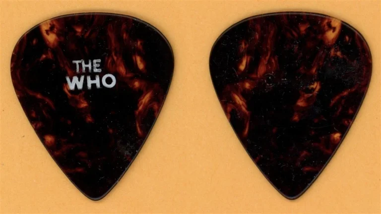 The Who Pete Townshend Vintage Guitar Pick - 1973 Quadrophenia Tour