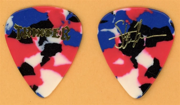 Trixter Steve Brown Vintage Guitar Pick - 1990 Trixter Tour