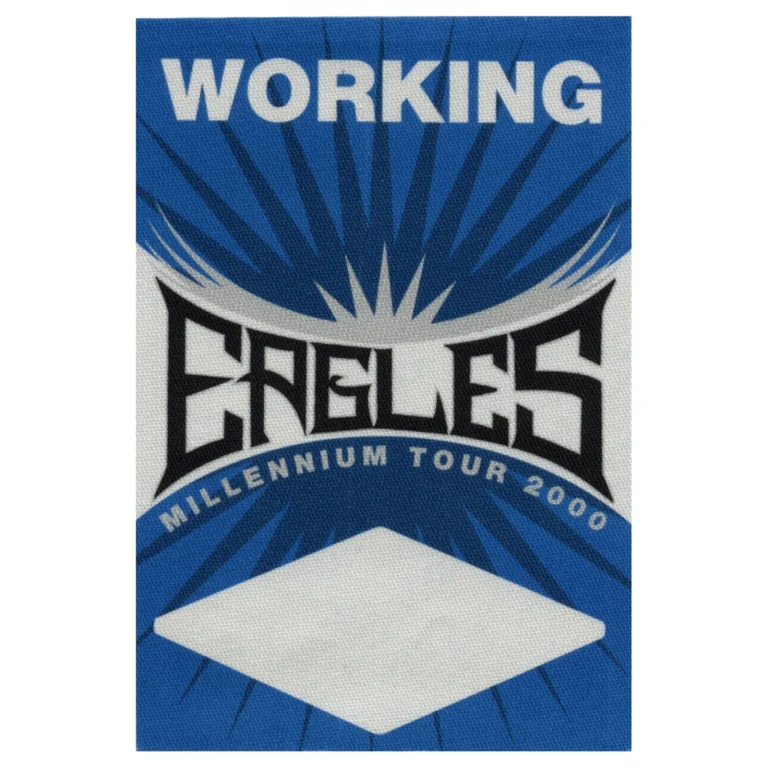 The Eagles 2000 Millennium Concert Tour Working Backstage Pass