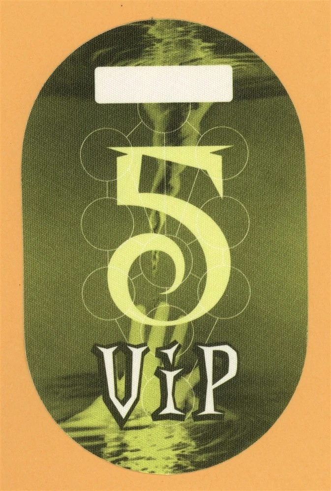 Madonna 2001 Drowned Concert Tour VIP Backstage Pass