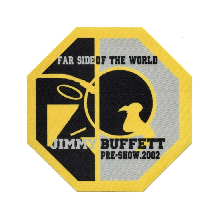 Jimmy Buffett 2002 Far Side of the World Concert Tour Preshow Backstage Pass
