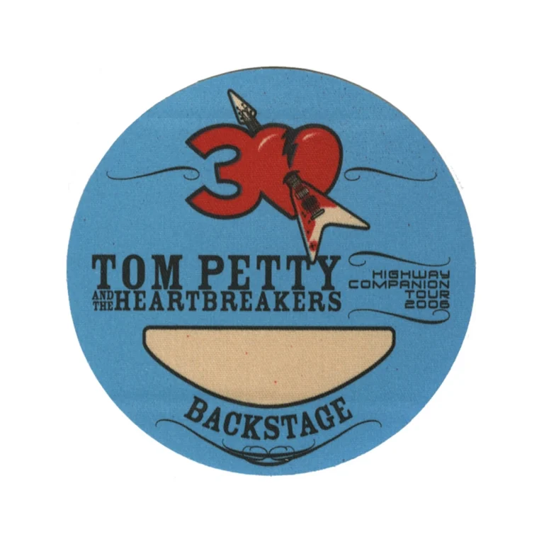 Tom Petty 2006 Highway Companion Concert Tour All Access Backstage Pass