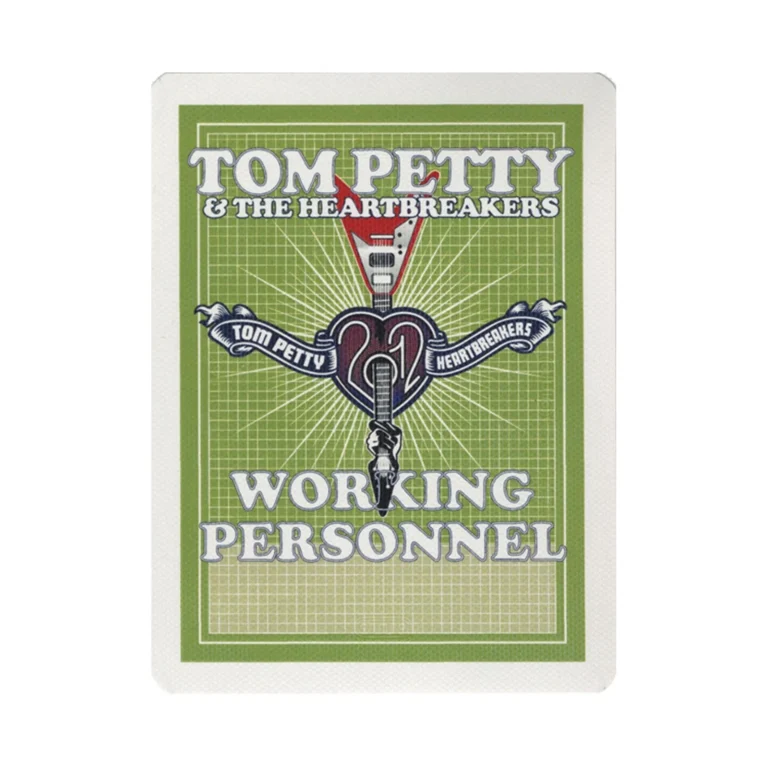 Tom Petty 2012 Concert Tour Working Backstage Pass