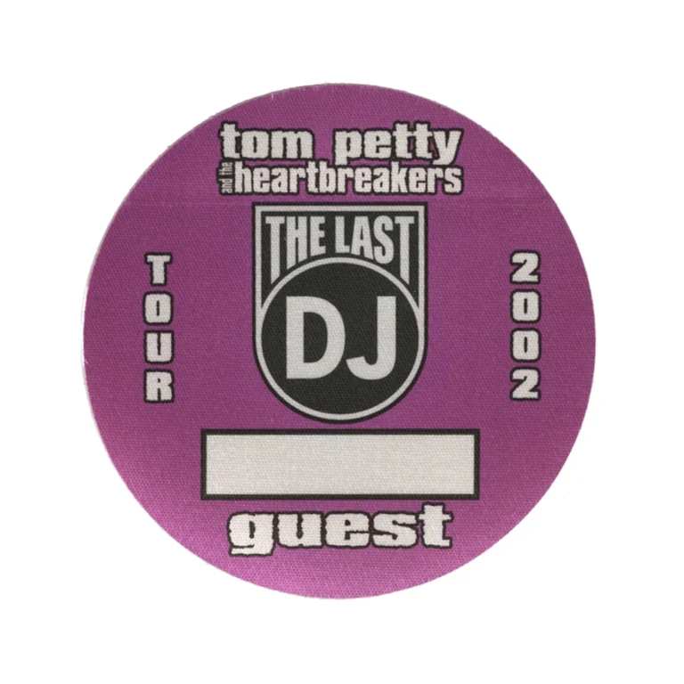 Tom Petty 2002 The Last DJ Concert Tour Guest Backstage Pass