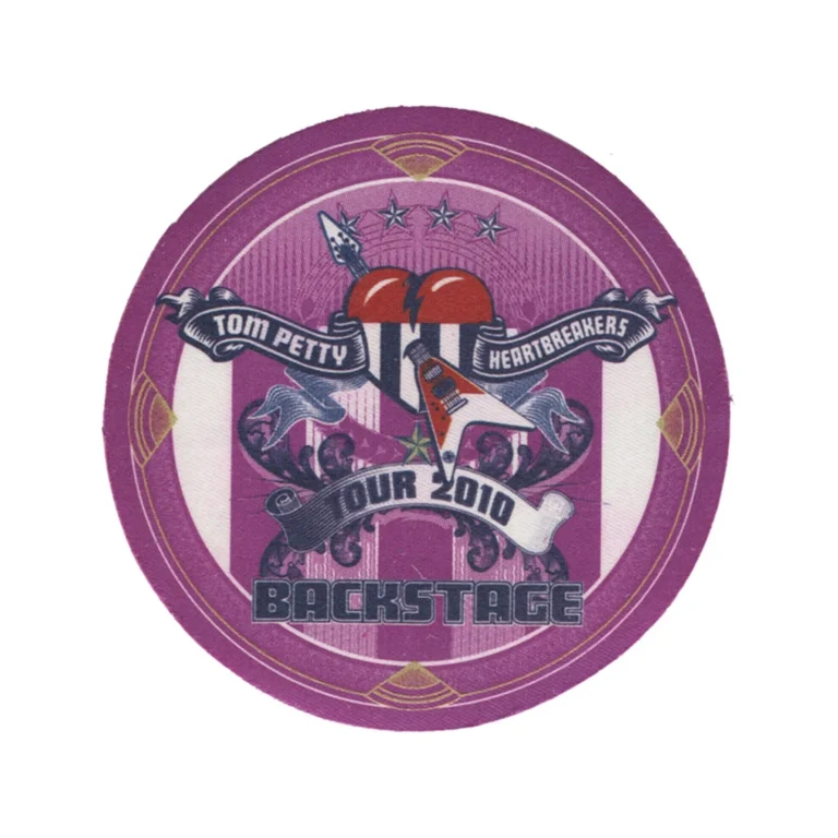 Tom Petty 2010 Mojo Concert Tour All Access Backstage Pass