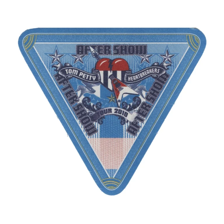 Tom Petty 2010 Mojo Concert Tour After Show Backstage Pass