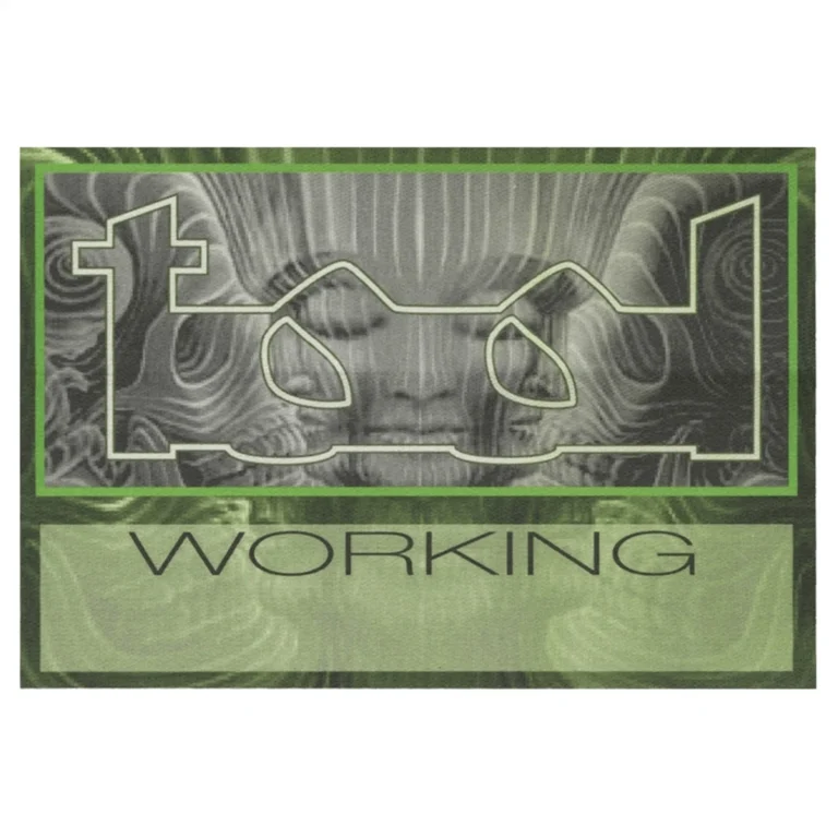 Tool 2002 Lateralus Concert Tour Working Backstage Pass