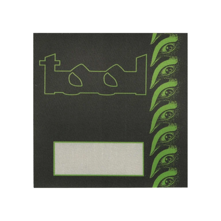 Tool 2001 Lateralus Concert Tour VIP Backstage Pass