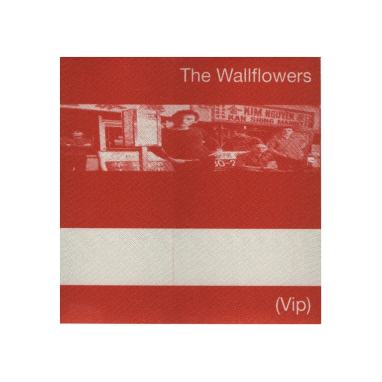 The Wallflowers 2000 Breach Concert Tour VIP Backstage Pass