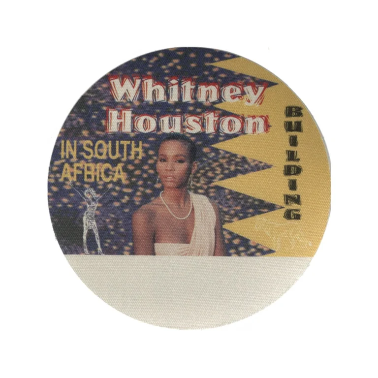 Whitney Houston 1994 The Bodyguard Concert Tour Building Backstage Pass