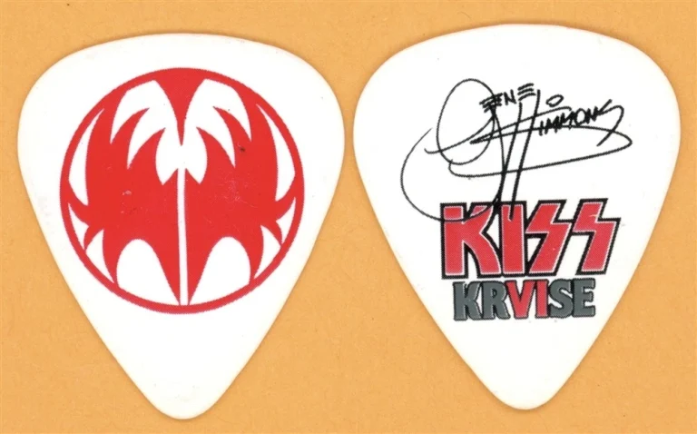 KISS Gene Simmons Vintage Guitar Pick - 2016 KRUISE VI Tour