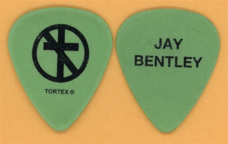 Bad Religion Jay Bentley Vintage Guitar Pick - 2005 Empire Strikes First Tour