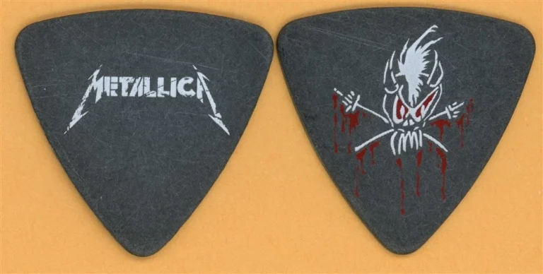 Metallica Robert Trujillo Vintage Guitar Pick - 2012 Beyond Magnetic Tour