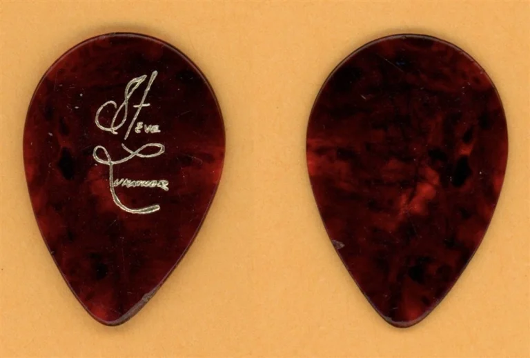 TOTO Steve Lukather Vintage Guitar Pick - 1988 The Seventh One Tour