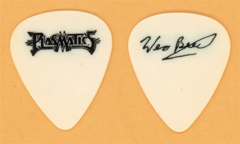 Plasmatics Wes Beech Vintage Guitar Pick - 1983 Coupe d'etat Tour