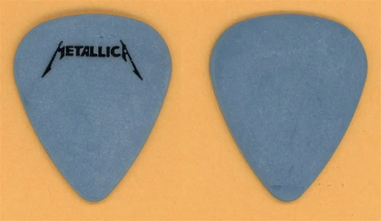 Metallica James Hetfield Vintage Guitar Pick - 1986 Master of Puppets Tour