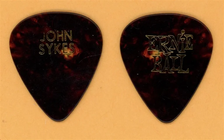Thin Lizzy Blue Murder John Sykes Vintage Tour Guitar Pick