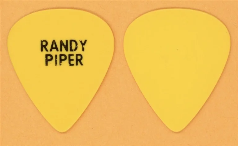 W.A.S.P Randy Piper 1st Vintage Guitar Pick - 1984 World Tour