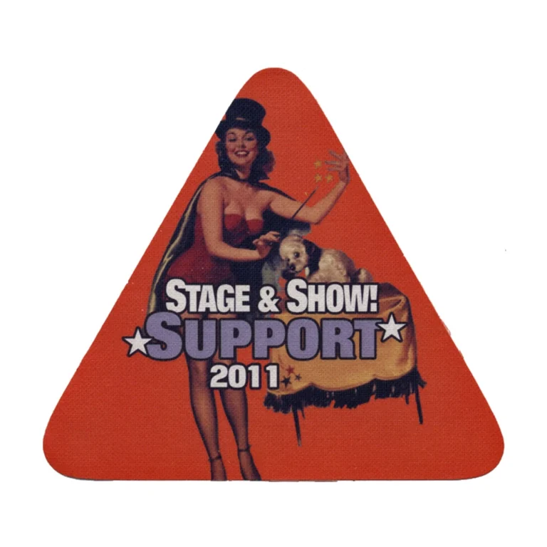 Bob Dylan 2011 Concert Tour Support Backstage Pass