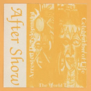 Arrested Development 1996 Celebration of Life Tour AFTER SHOW Backstage Pass