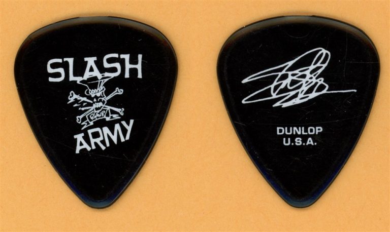 Guns N Roses Slash Army Vintage Guitar Pick - 2011 Solo Tour