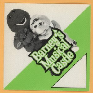 Barney's Musical Castle 1999 Concert Tour Backstage Pass