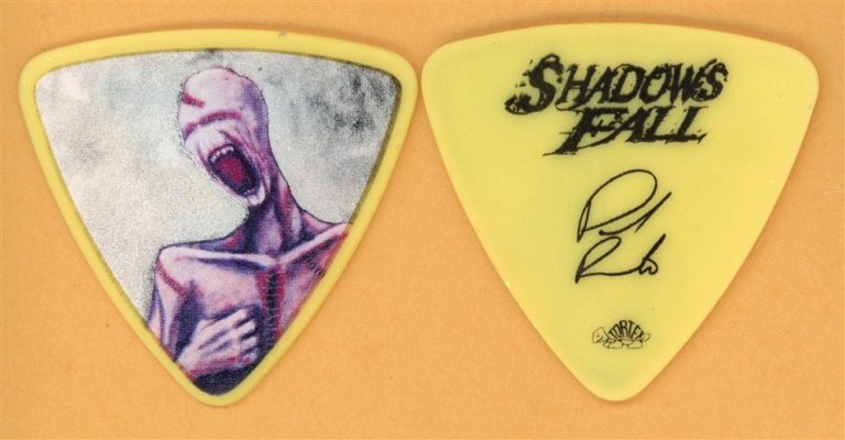Shadows Fall Paul Romanko Vintage Guitar Pick - 2007 Threads of Life Tour