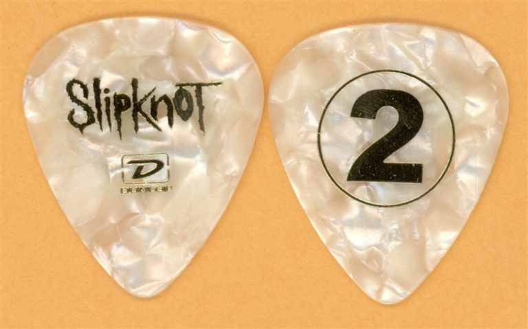 Slipknot Paul Gray #2 Vintage Guitar Pick - 2004 Subliminal Verses Tour