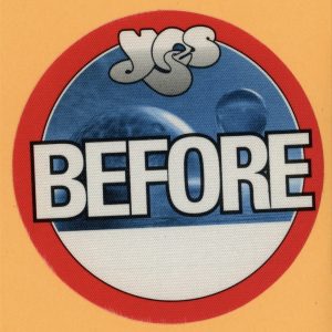Yes 2002 Magnification Concert Tour Before Show Backstage Pass
