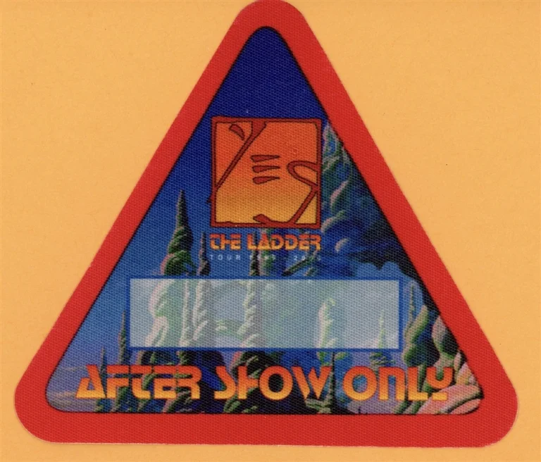 Yes 2000 The Ladder Concert Tour After Show Backstage Pass