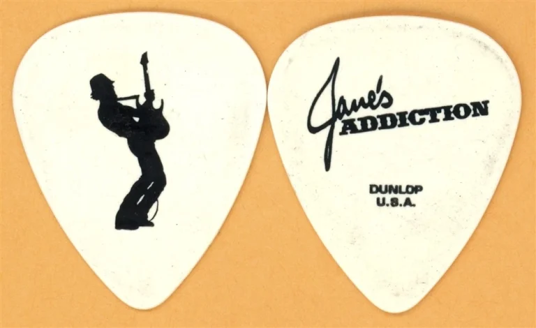 Janes Addiction Dave Navarro Vintage Guitar Pick - 2009 US Tour