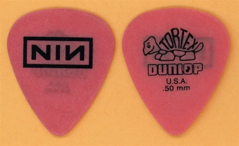 Nine Inch Nails Trent Reznor Vintage Guitar Pick - 2005 With Teeth Tour