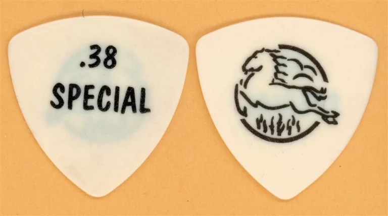 38 Special Larry Junstrom Vintage Guitar Pick - 1997 Resolution Tour